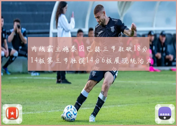 内线霸主施泰因巴赫三节狂砍18分14板第三节独揽14分6板展现统治力