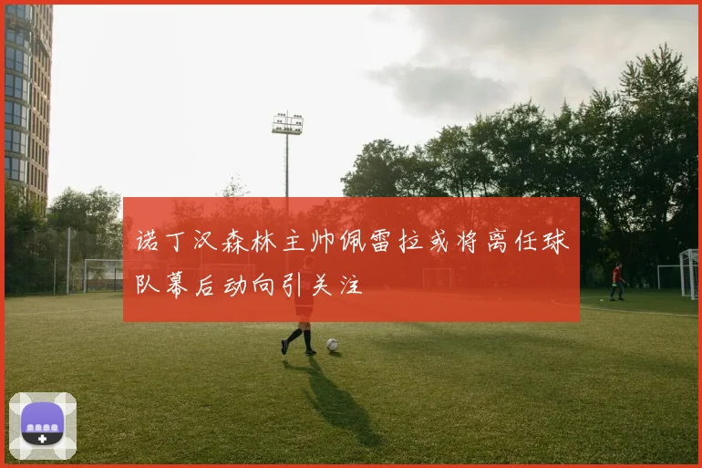 诺丁汉森林主帅佩雷拉或将离任球队幕后动向引关注